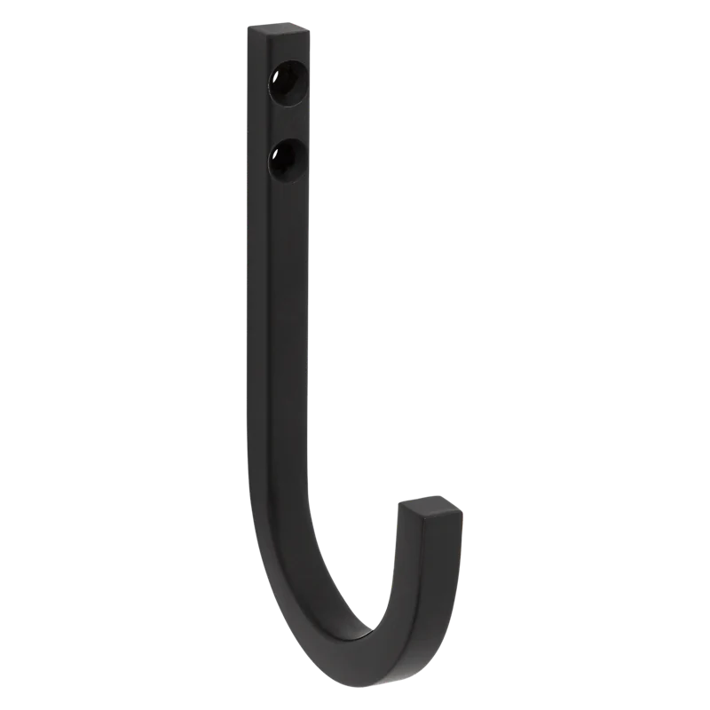 National Hardware Reed Multipurpose Hook 4", Matte Black