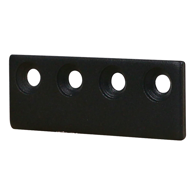 National Hardware Sliding Door Hardware Connecting Adaptor 3-1/8", Matte Black