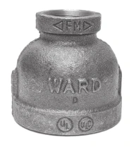 Ward Mfg Malleable Iron Reducing Coupling Class 150 - Image 2