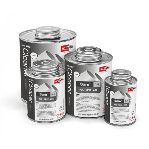 RectorSeal Sam CL-3L Clear PVC Cement For ABS/CPVC/PVC 4 oz.