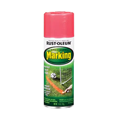 Rust-Oleum Marking Spray 11 oz Fluorescent Pink