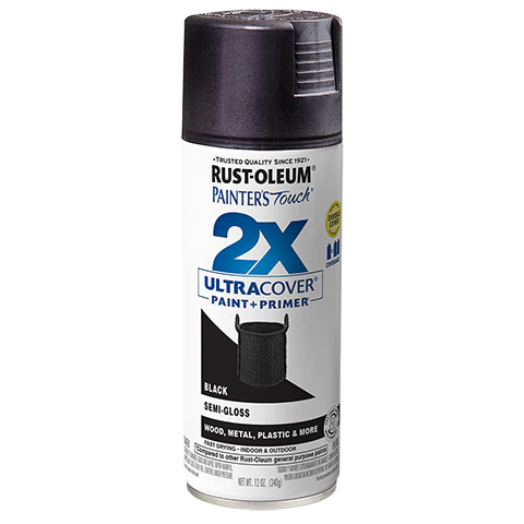 Rust-Oleum 12oz 2X Painter's Touch® Ultra Cover® Semi Gloss Spray Paint - Image 2
