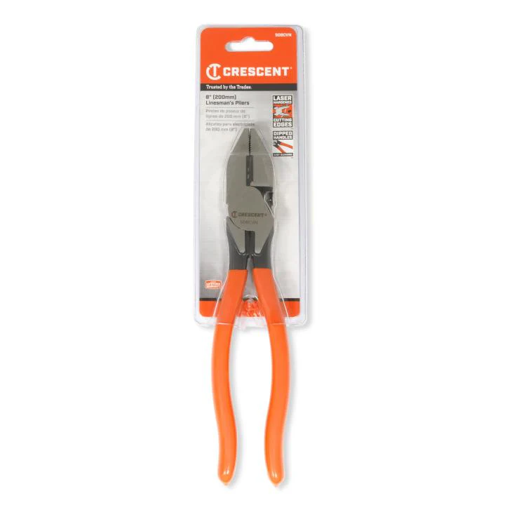 Crescent Lineman's Solid Joint Side Cutting Pliers - Image 2