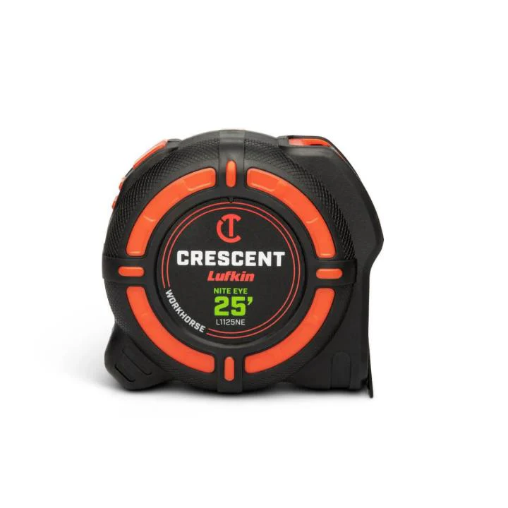 Crescent Lufkin 1-1/4" x 25' Workhorse Nite Eye™ Tape Measure