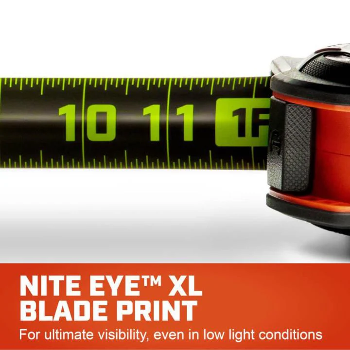 Crescent Lufkin 1-1/4" x 25' Workhorse Nite Eye™ Tape Measure - Image 3