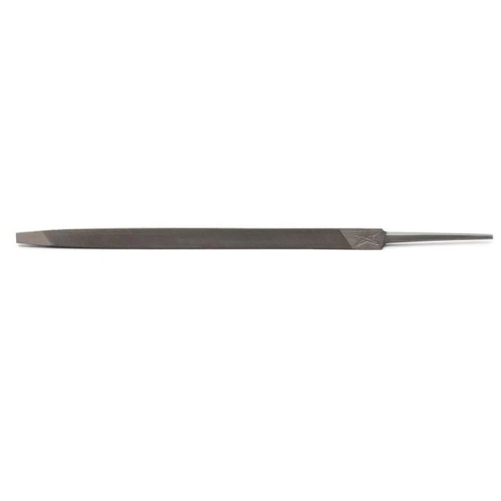 Crescent Nicholson 6" Triangle Single Cut Slim Taper File - Carded
