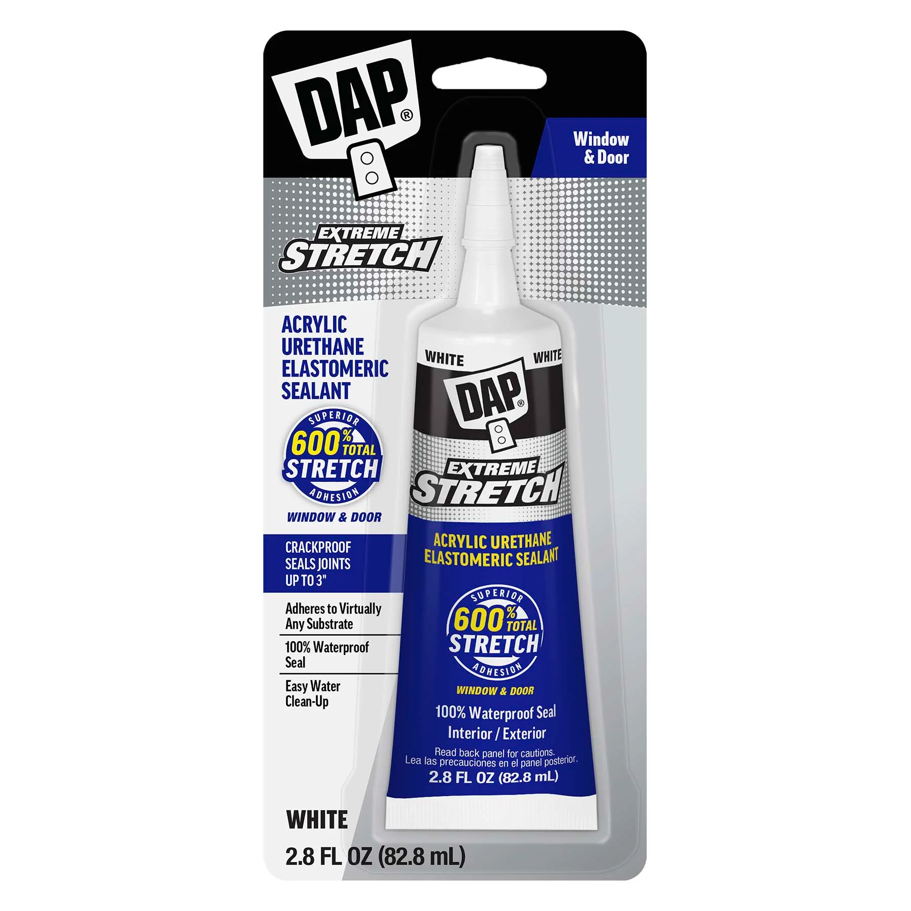 DAP EXTREME STRETCH Acrylic Urethane Premium Elastomeric Sealant White - Image 3
