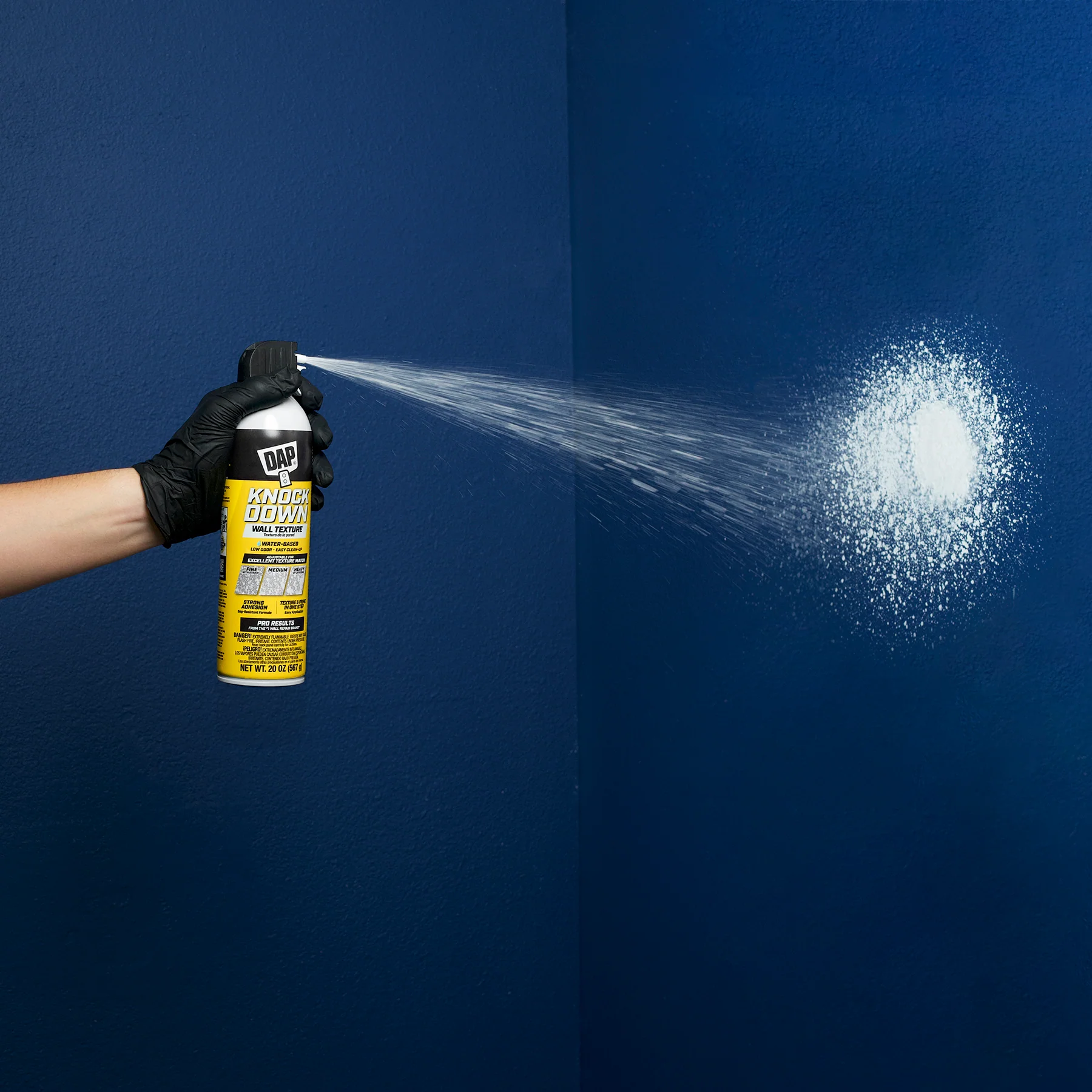 DAP Wall Spray Texture Knockdown Water Based 20 oz - Image 2