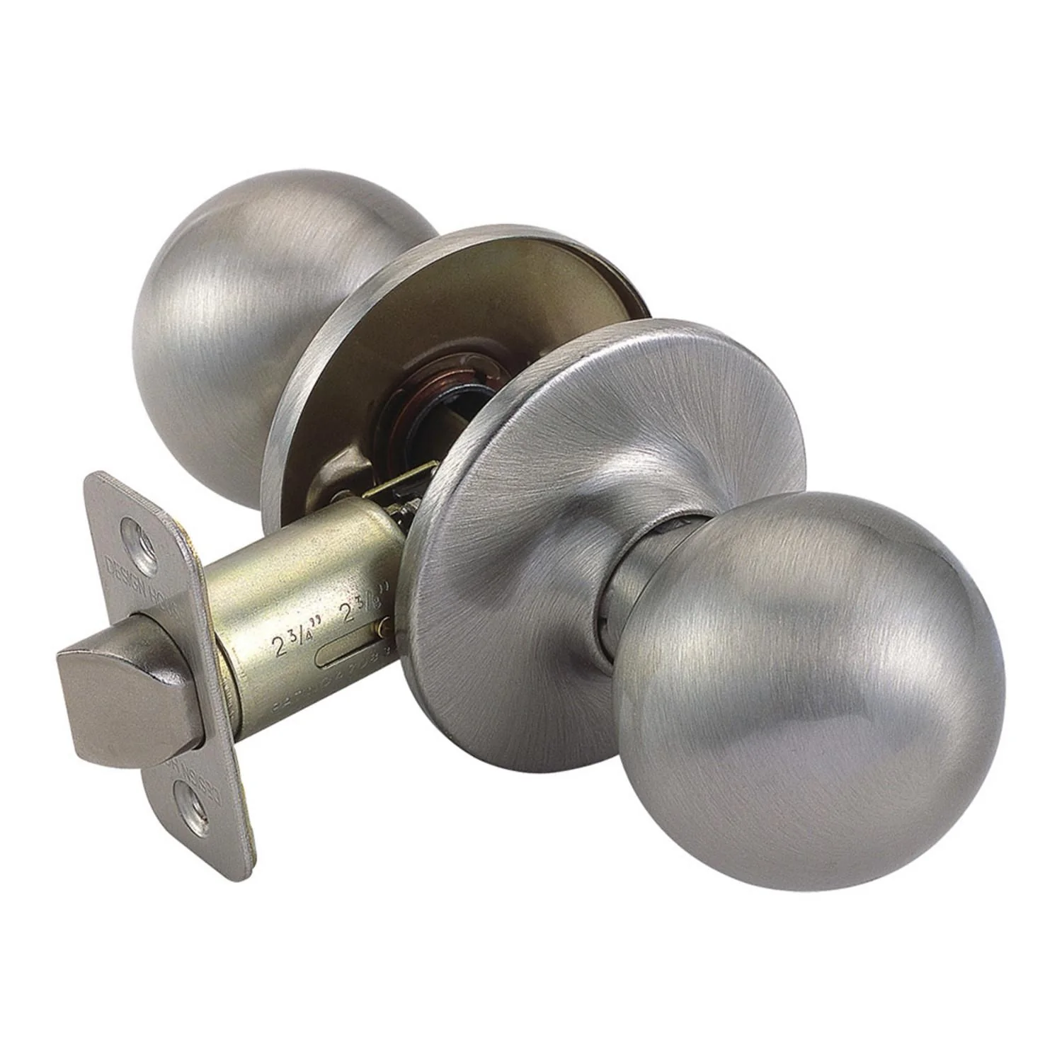 Design House Ball Satin Nickel Closet Door Knob