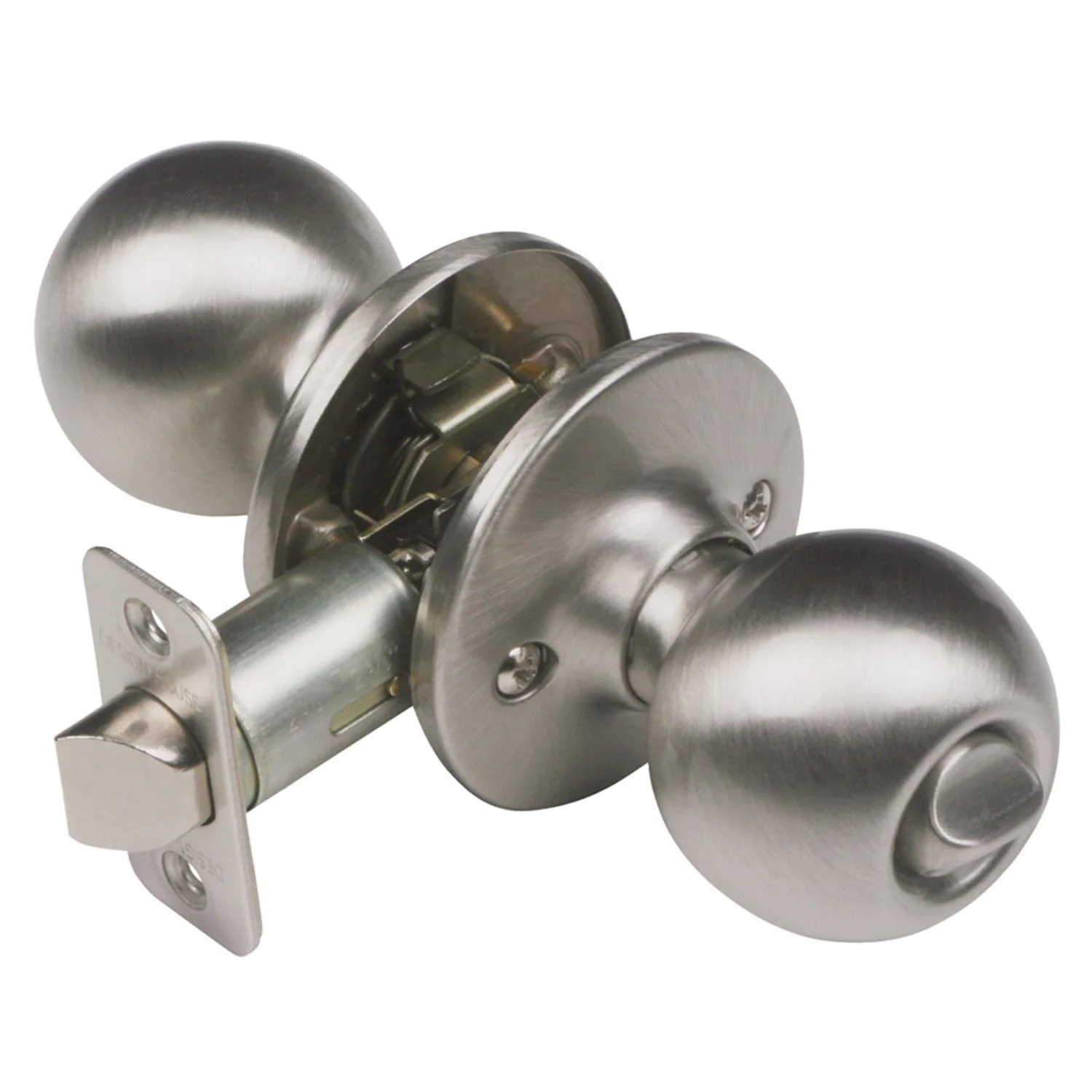 Design House Ball Satin Nickel Privacy Door Knob