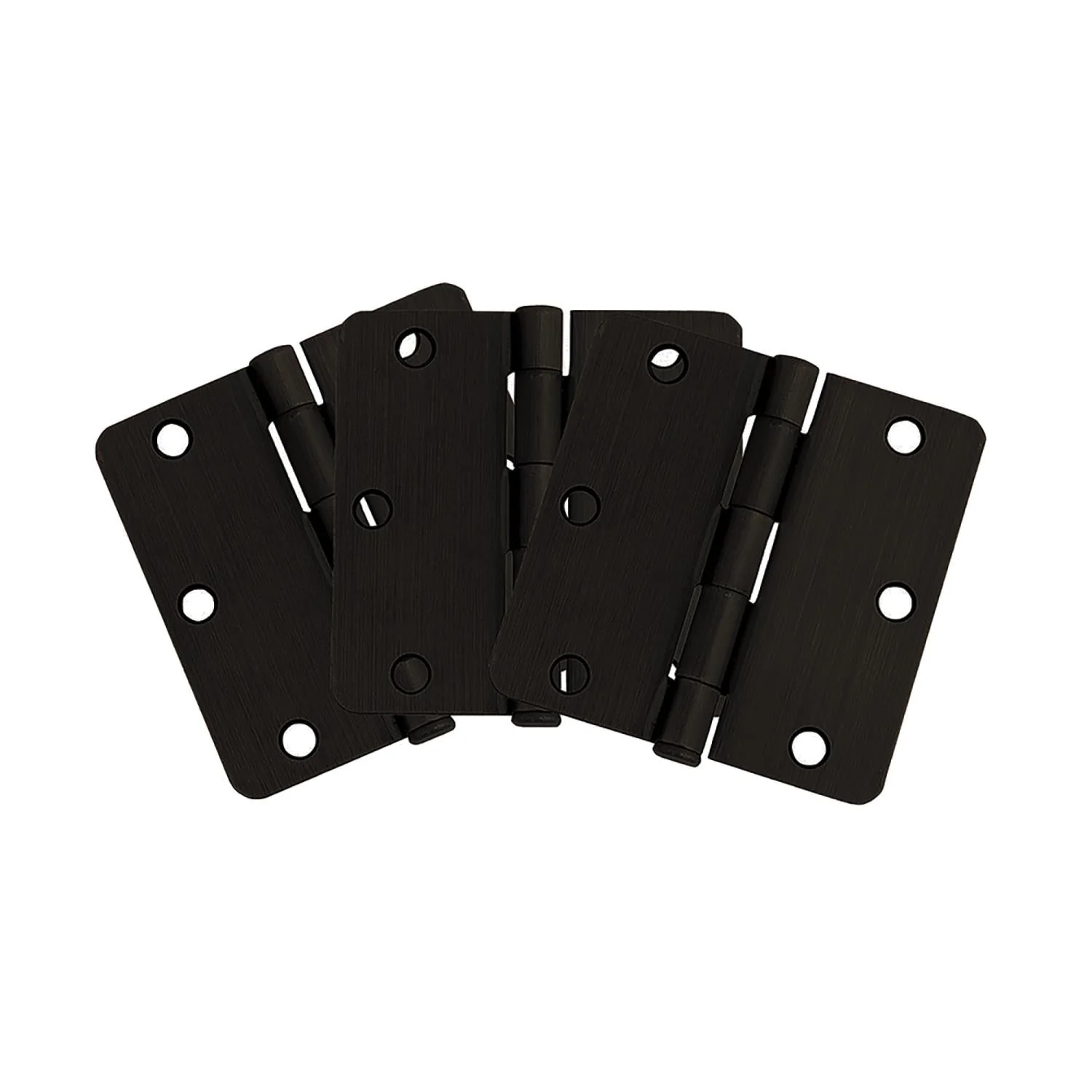 Design House Door Hinge in Oil-Rubbed Bronze, 3.5-Inch, 3-Pack