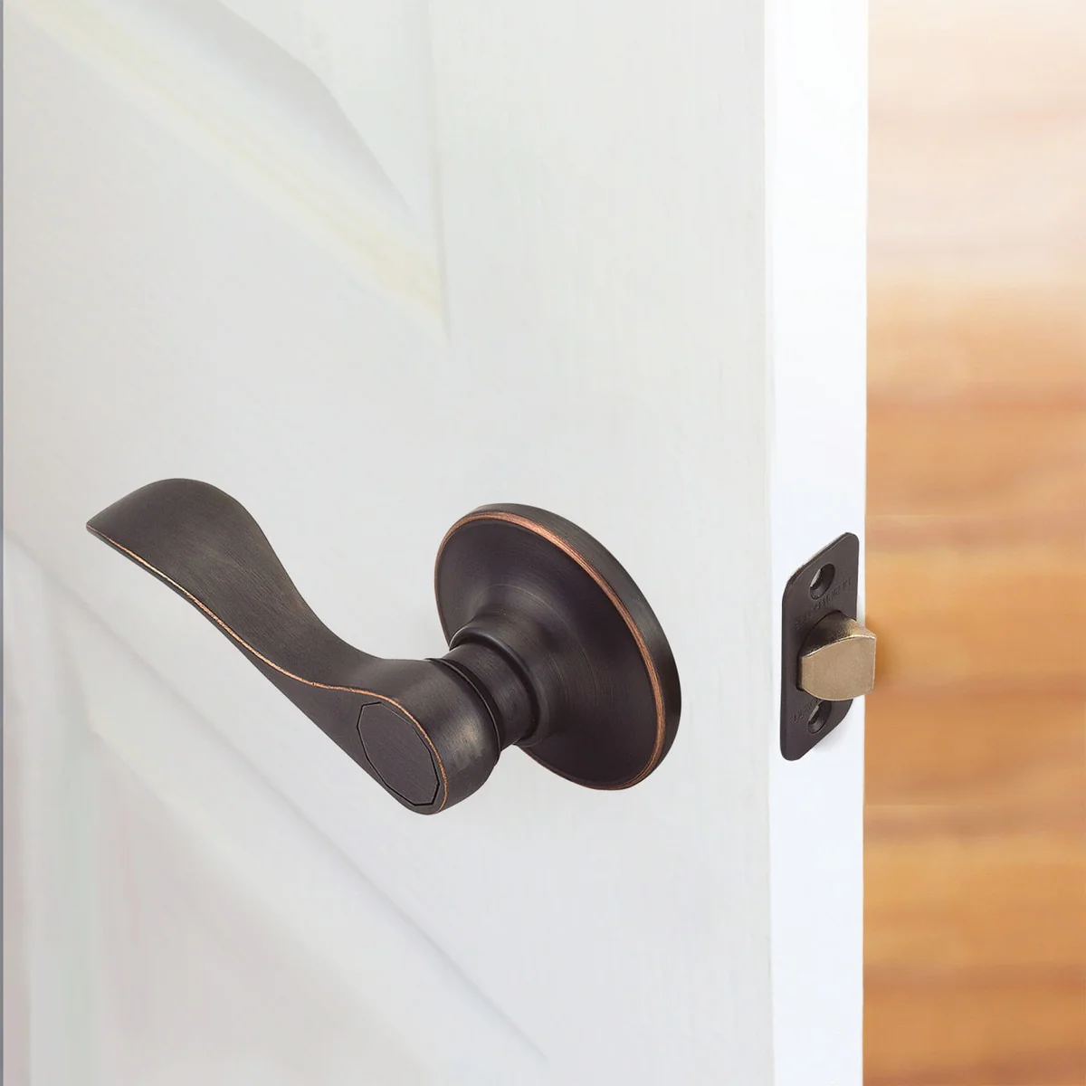 Design House Springdale 2-Way Passage Door Lever in Oil Rubbed Bronze - Image 6