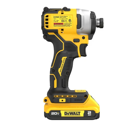 Dewalt ATOMIC™ 20V MAX* Brushless Cordless 1/4 in. Compact Impact Driver Kit DCF809D1 - Image 2