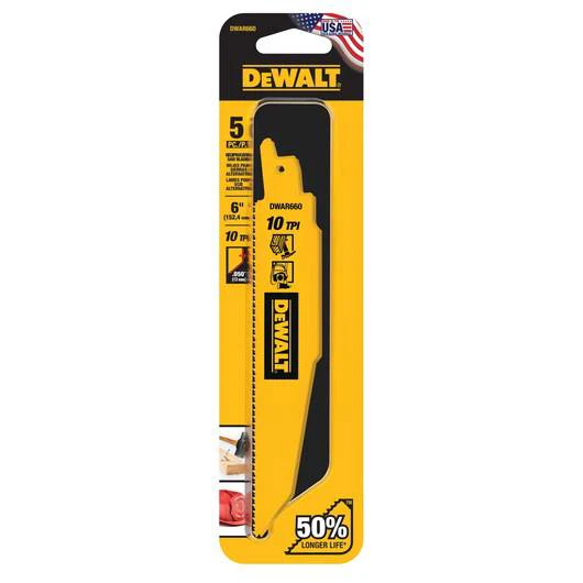 DeWalt Demolition Bimetal Reciprocating Saw Blades - Image 3