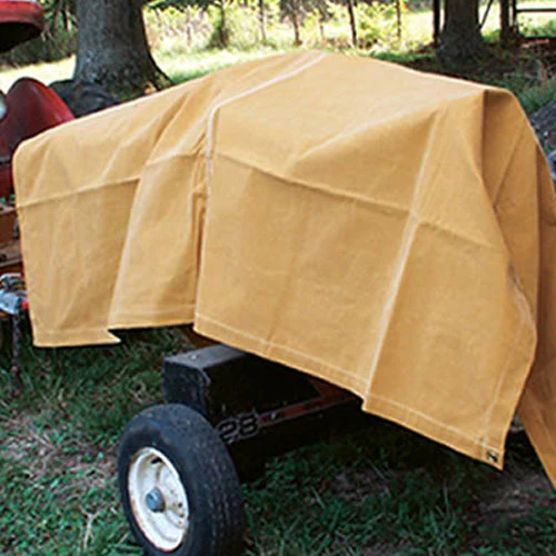 Dize Weathermaster® Brown/Green Poly Tarp - Image 7