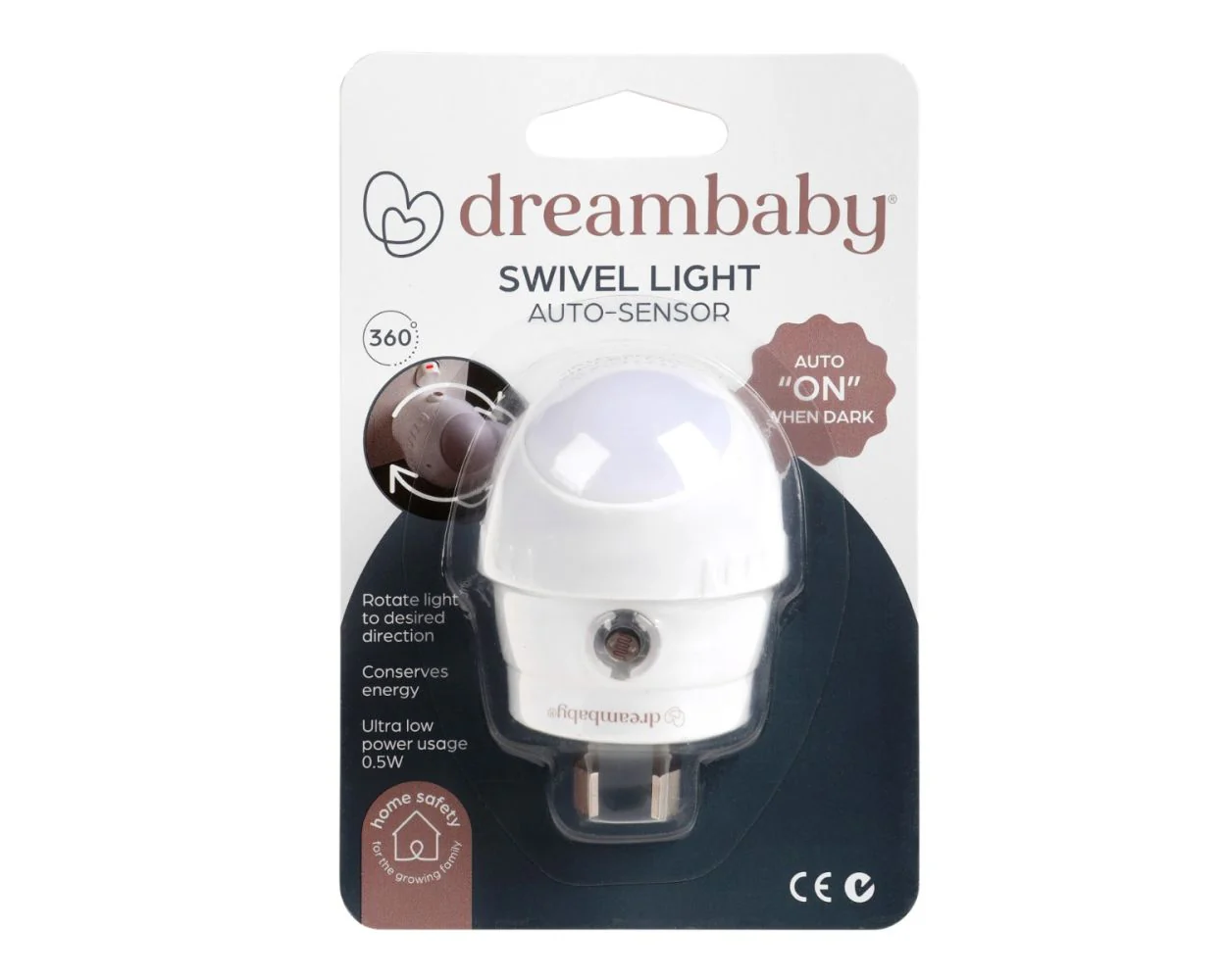 Dreambaby Swivel Auto-Sensor LED Night Light - Image 5