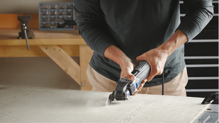 Dremel Universal Quick Fit 1-1/4 in. Carbide Flush Cutting Oscillating Multi-Tool Blade (1-Piece) - Image 2