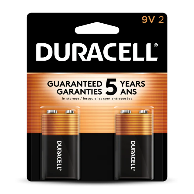 Duracell Coppertop 9V Alkaline Batteries - Image 3