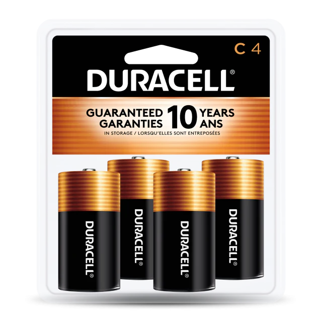Duracell Coppertop C Alkaline Batteries - Image 3