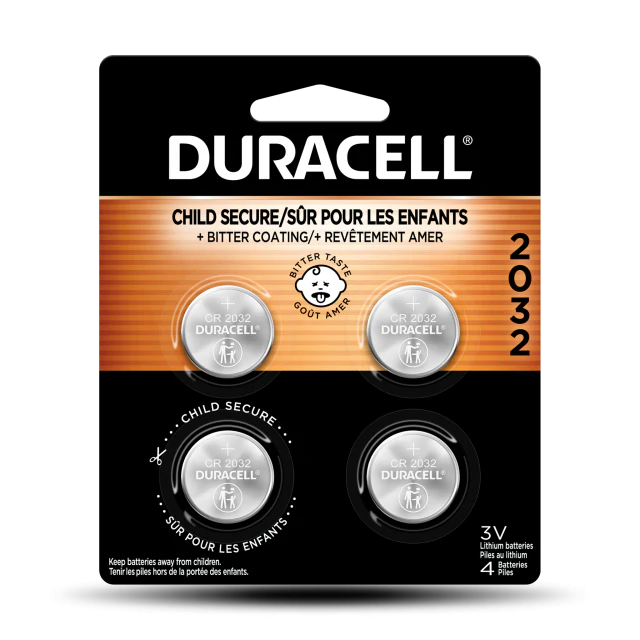 Duracell CR 2032 Lithium Coin Battery with Bitter Coating - Image 4