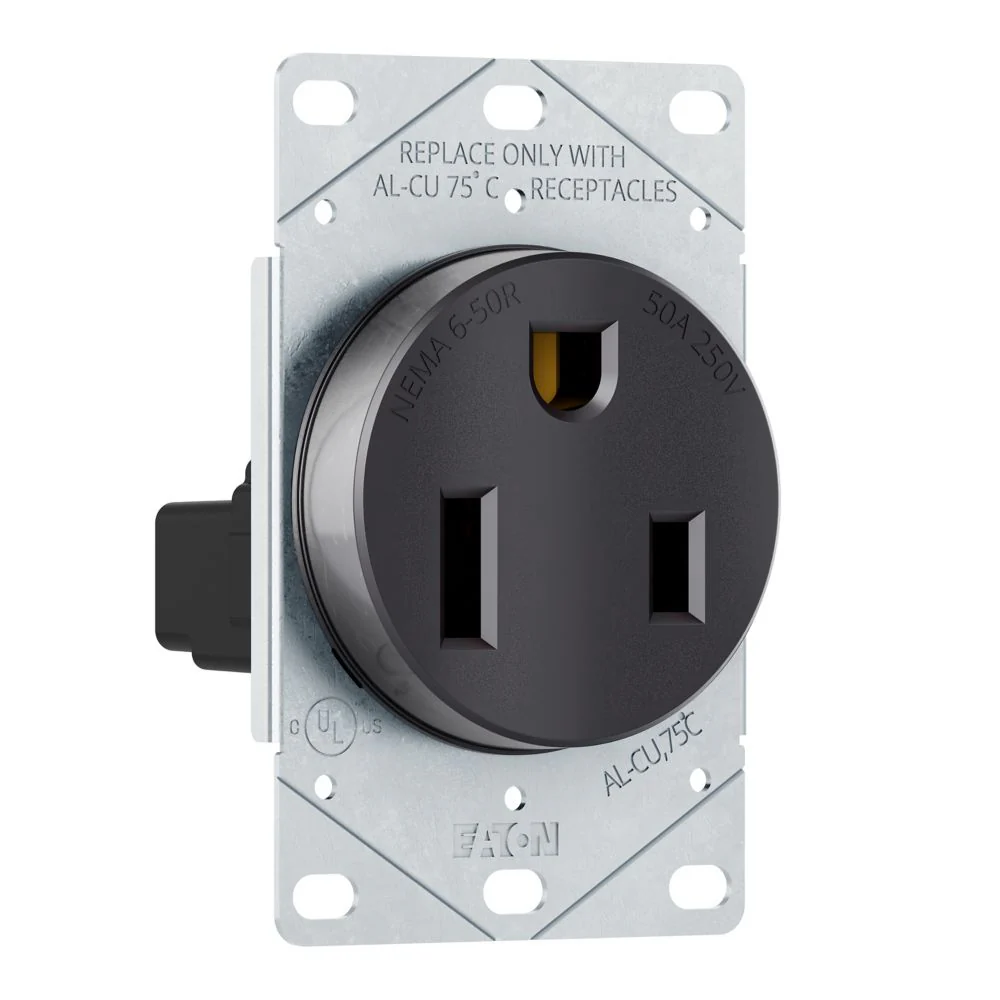 Eaton Arrow Hart Power Device Receptacle  AH1254BK-BOX - Image 2