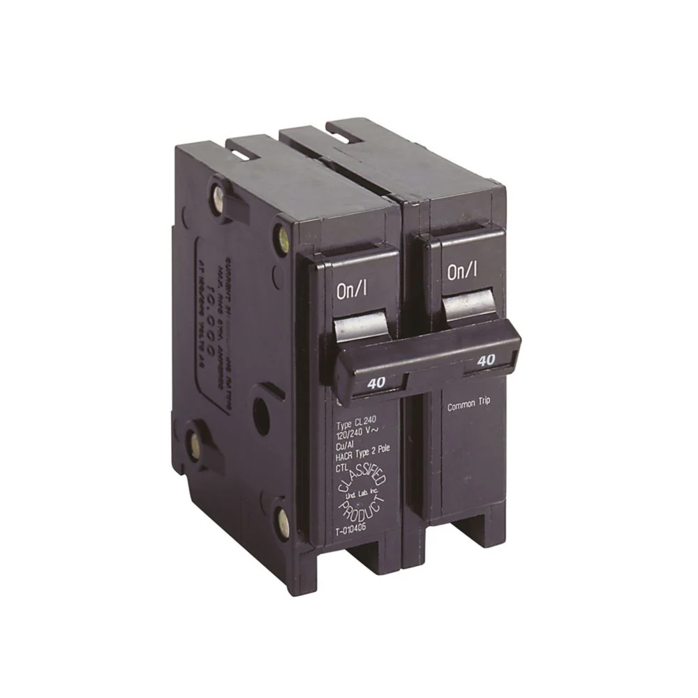 Eaton CL240 Classified 3/4" Thermal Magnetic Circuit Breaker 40A