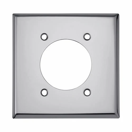 Eaton Cooper Wiring Arrow Hart Wallplate 2.15" Silver