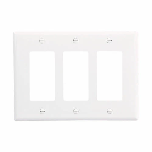 Eaton Cooper Wiring Decorator / GFCI Wallplate, White