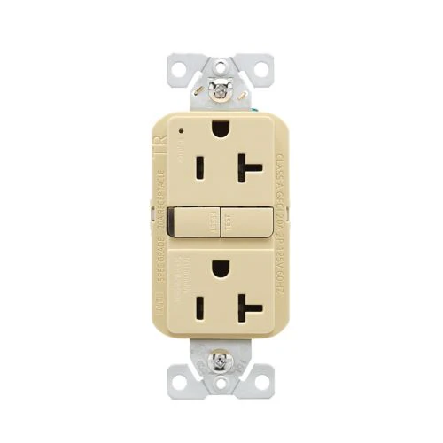 Eaton Slim GFCI Receptacle TRGF20V