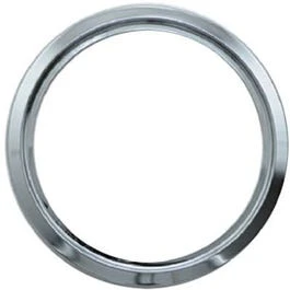 Electric Range Trim Ring, "D" Series Hinged Element, Chrome, 6-In.