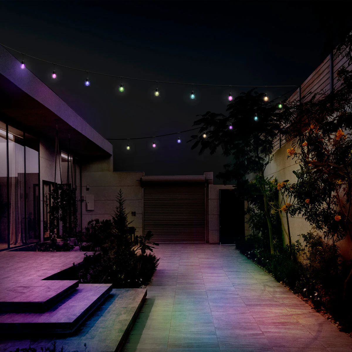 Feit Electric 24 ft. Color Changing Filament LED String Light with Remote - Image 8