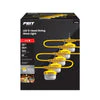 Feit Electric 50 ft. 8000 Lumens ProSeries 5-Lamp Flood String LED Work Light - Image 4