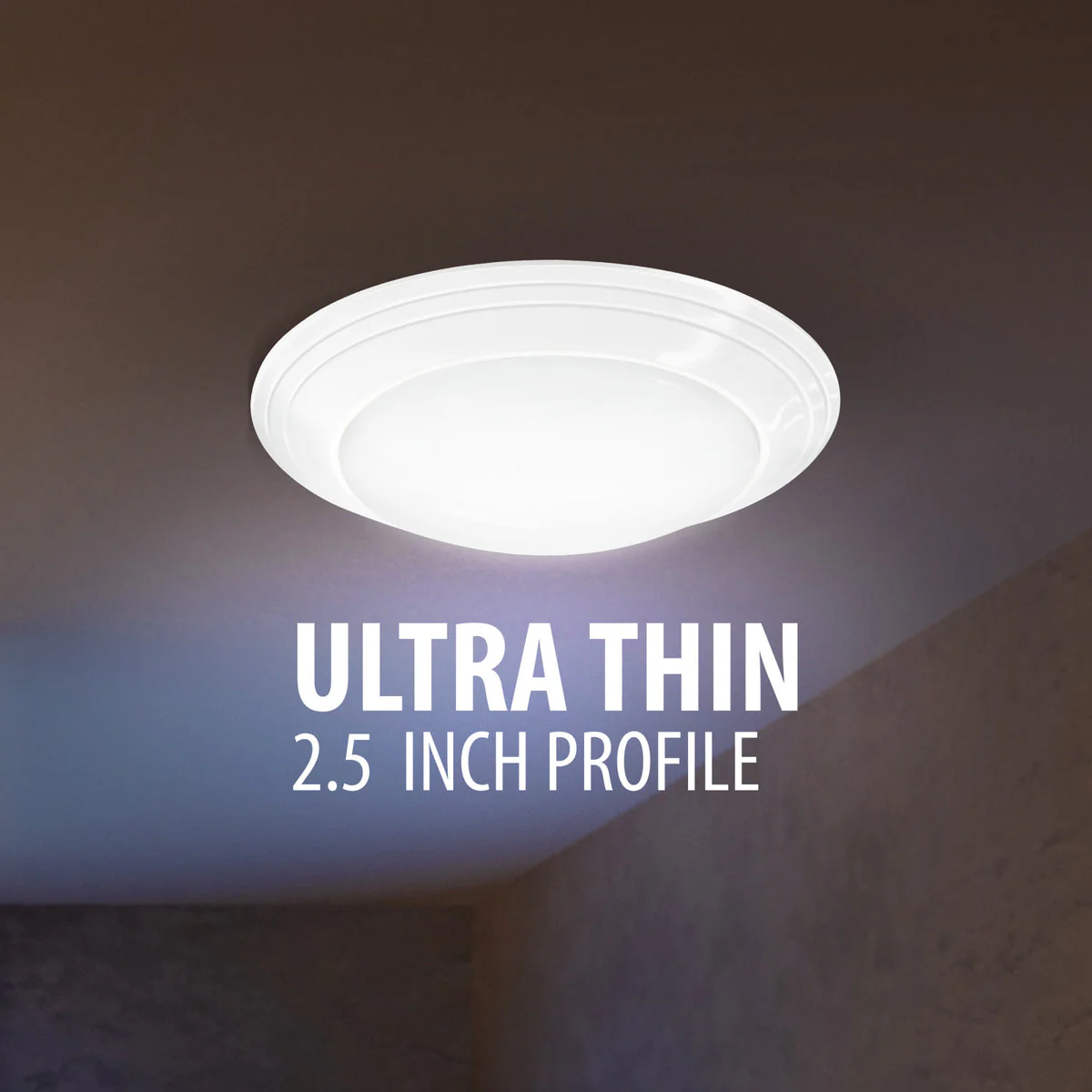 Feit Electric 74006/6WYCA 7.5 in. 12W (75W Replacement) Color Selectable Round LED Ceiling Downlight, White - Image 7