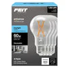 Feit Electric 8.8W (60W Replacement) Daylight (5000K) Medium E26 Base A19 Enhance Dimmable Clear General Purpose LED Light Bulb (4-Pack) - Image 2