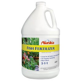 Fish Emulsion Fertilizer, 5-1-1 Formula, 1-Gallon