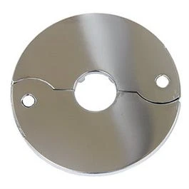 Floor & Ceiling Split Flange, Chrome-Plated Brass, 3/8-In. IP or 1/2-In. Copper