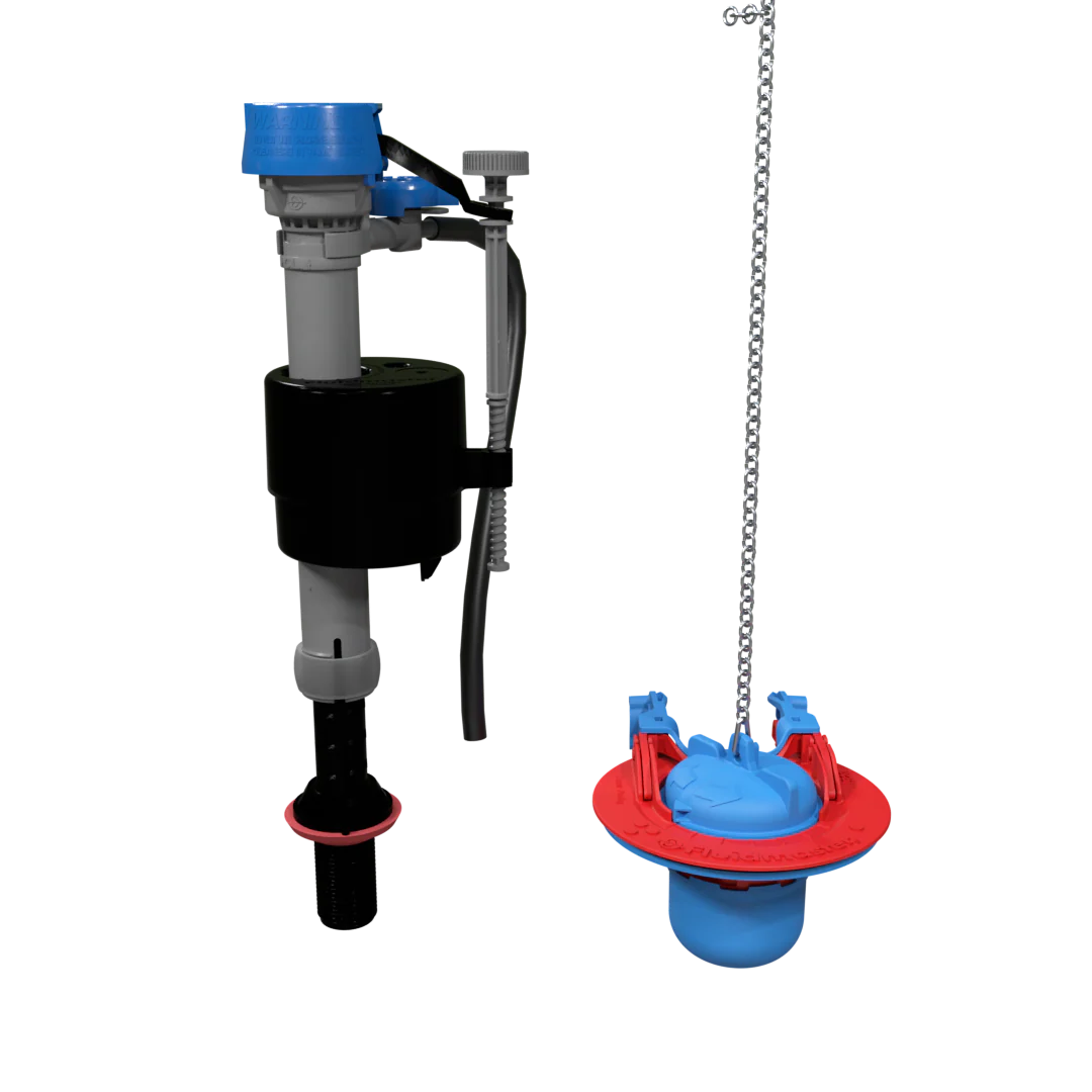 Fluidmaster K-400H-043 Fill Valve + 2" & 3" Super Flapper