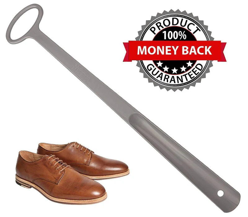 Footmatters Extra Long Handle Durable Easy-Grip Shoe Horn - Image 2