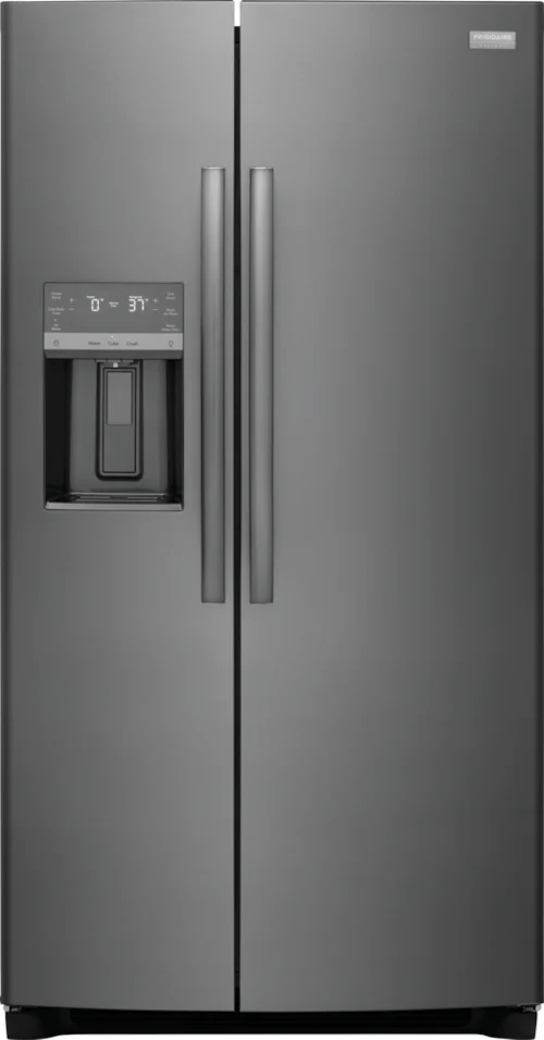 Frigidaire Gallery 25.6 Cu. Ft. 36" Standard Depth Side by Side Refrigerator Black Stainless Steel