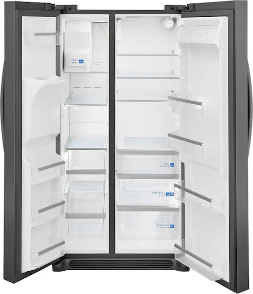 Frigidaire Gallery 25.6 Cu. Ft. 36" Standard Depth Side by Side Refrigerator Black Stainless Steel - Image 2