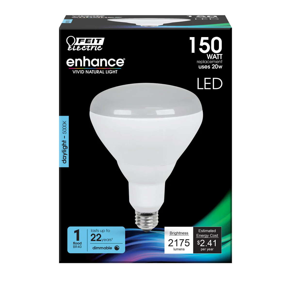 Feit Electric 150W Replacement Daylight BR40 LED - Image 2