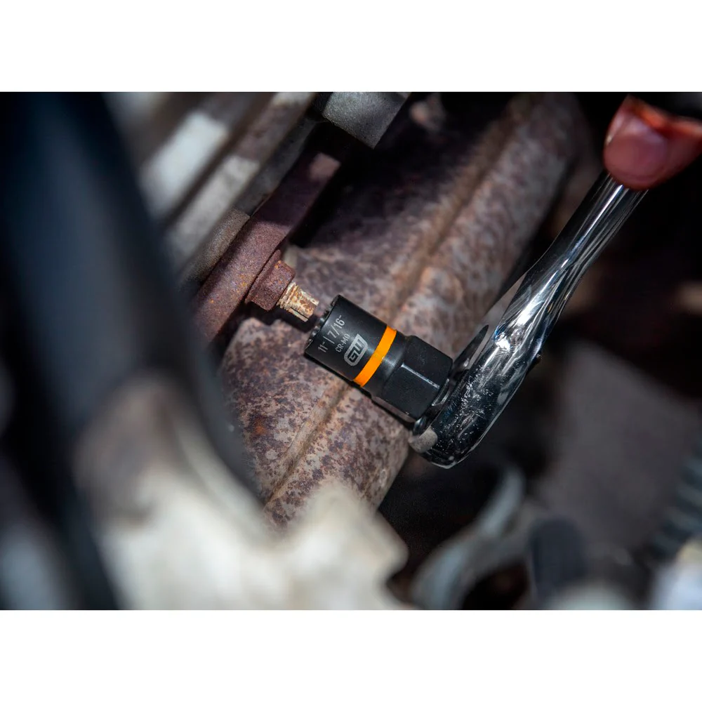 GearWrench Drive SAE Bolt Biter Impact Extraction Socket Set - Image 7