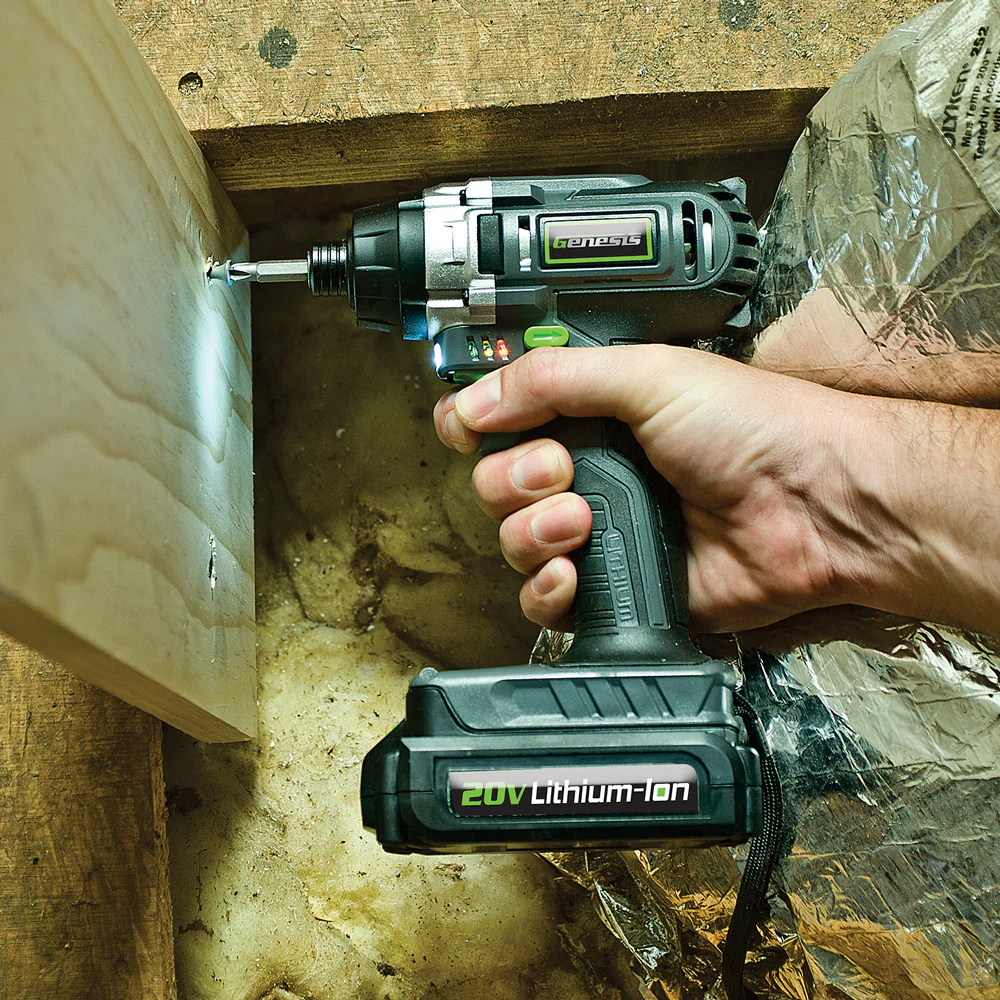 Genesis 20V Lithium-Ion Impact Driver - Image 2