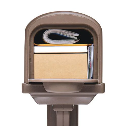 Gibraltar Classic Mailbox & Post Kit – Mocha - Image 2