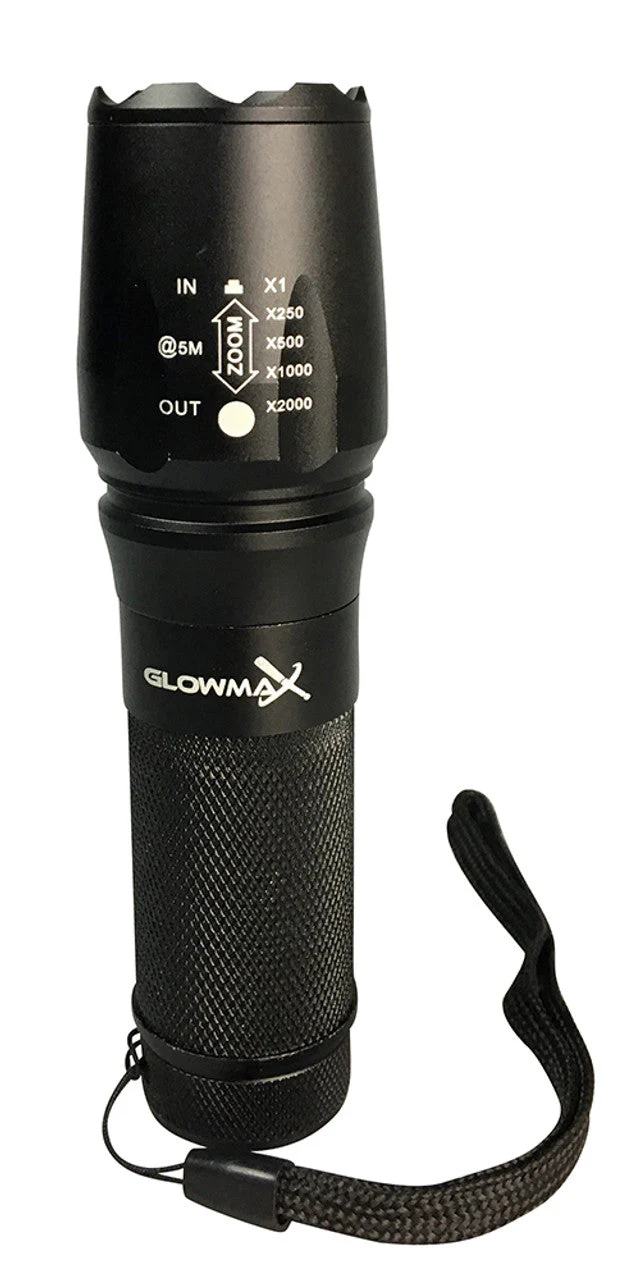 GlowMax 900 Lumen ZOOM Flashlight - Blister of 1 - Image 2