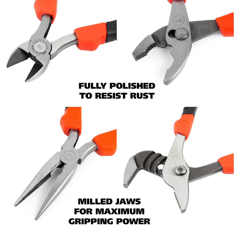 GreatNeck 92048 Pliers Set (4 Piece) - Image 3