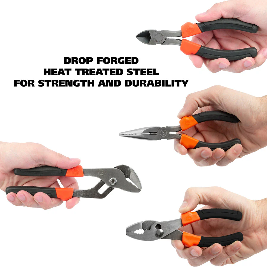 GreatNeck 92048 Pliers Set (4 Piece) - Image 5