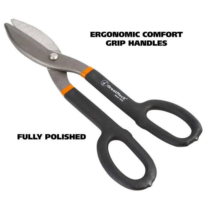 GreatNeck T12SC Tin Snips 12 Inch - Image 2