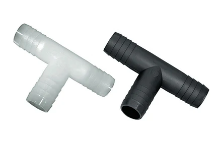 Green Leaf Insert Tee Hose Barb