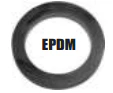 Green Leaf Replacement Gasket for Camlock Couplings2” EPDM Gasket